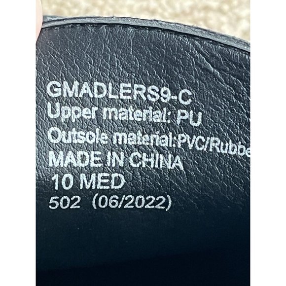 Guess‎ Men's Shoes Adlers Driving Style Loafer GMADLERS Size US 10M Black - Picture 10 of 10